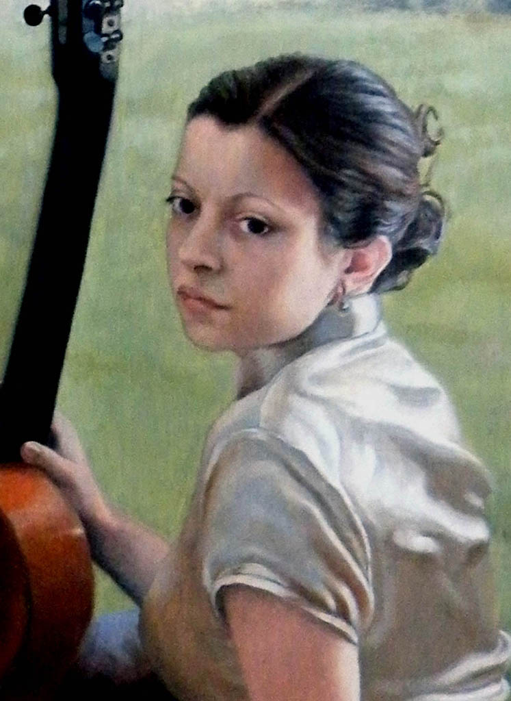 fine art oil portrait painting